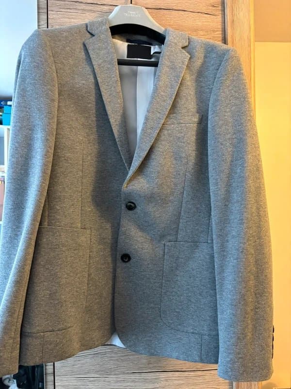 ASOS Design ASOS men’s skinny fit grey blazer size small