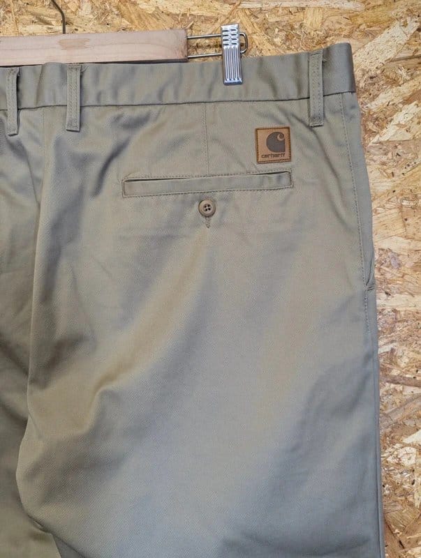 Carhartt Khaki Cotton Workwear Straight Pants Men's W40 L32
