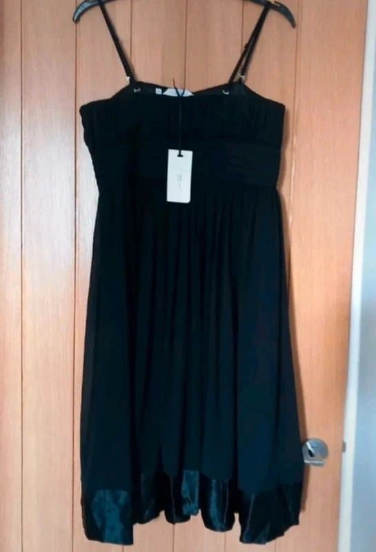 New Look Black party dress size 10
