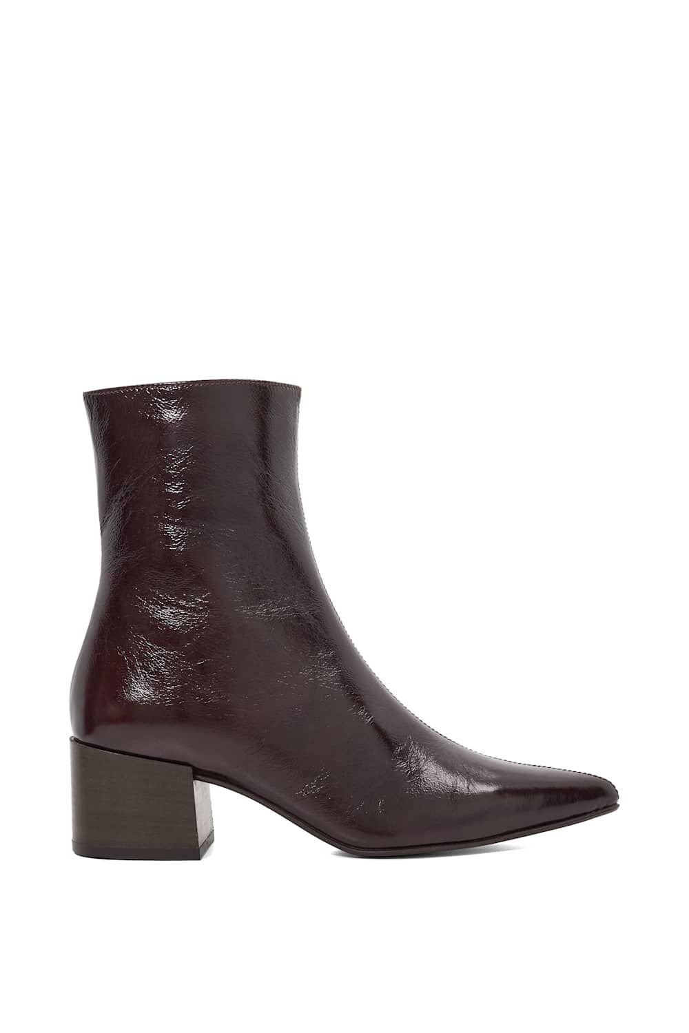 Dune London Dune London Women's 'Pami' Leather Ankle Boots in Brown - 3