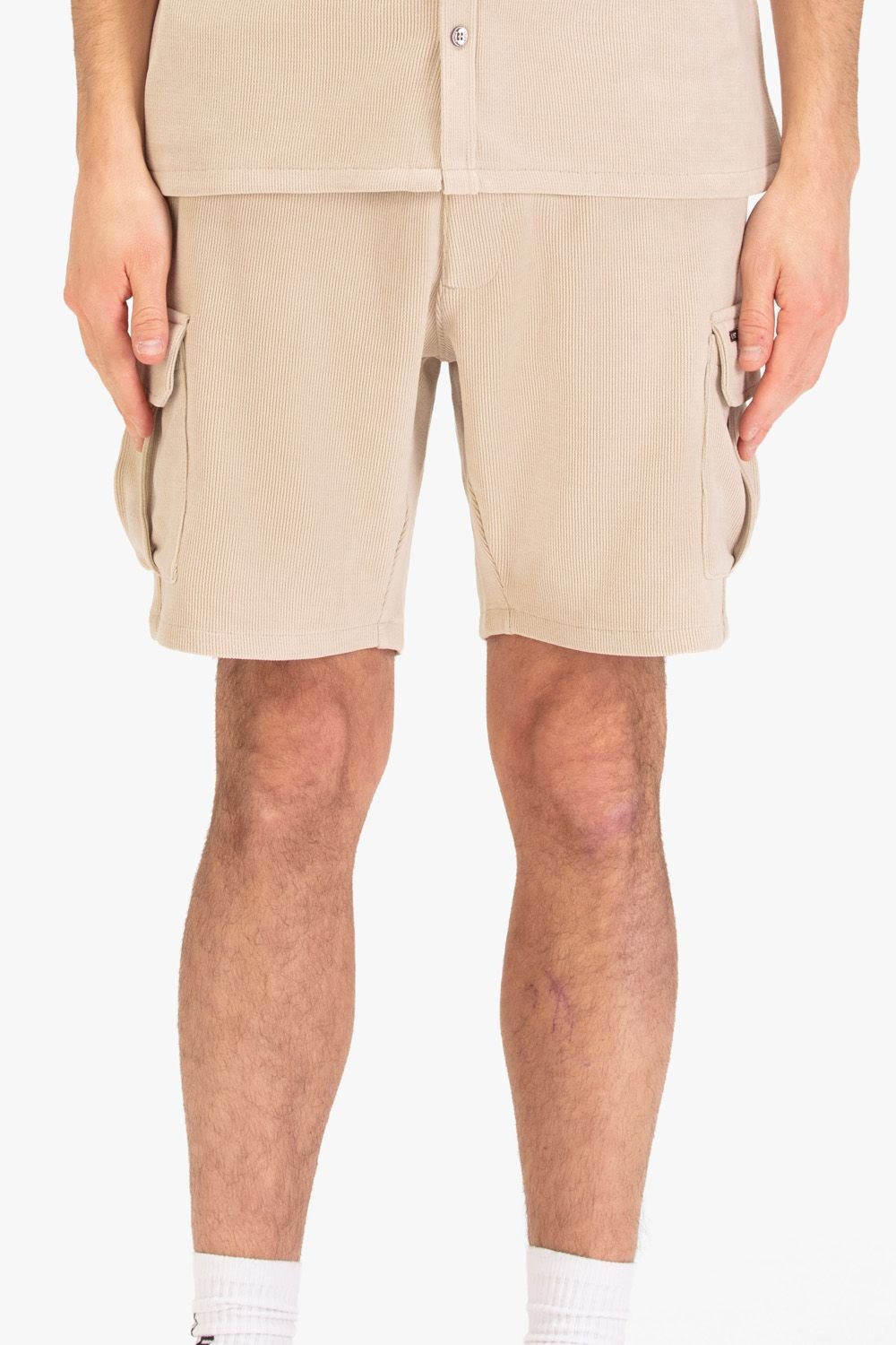Luke 1977 Luke 1977 Men's Omar Cargo Short in Stone - 3