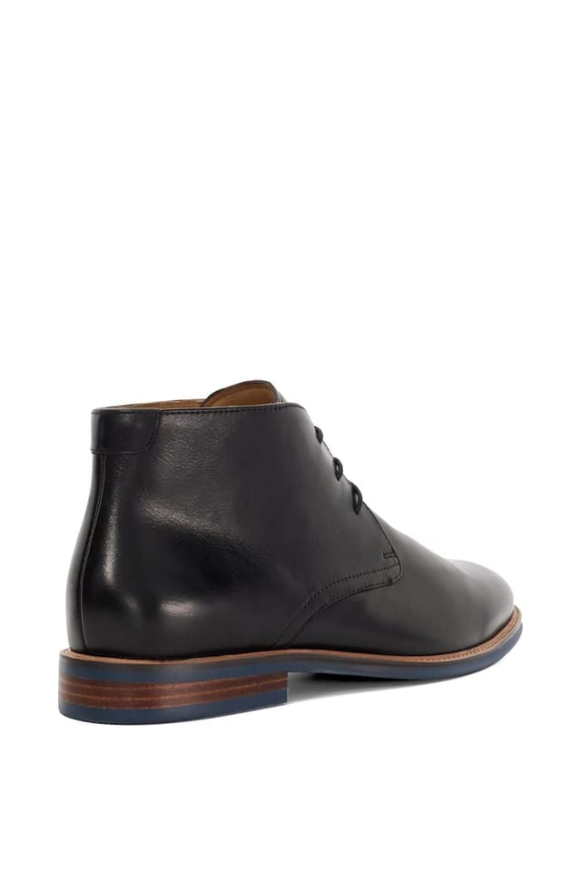 Dune London Dune London Men's 'Millers' Leather Chukka Boots in Black - 3