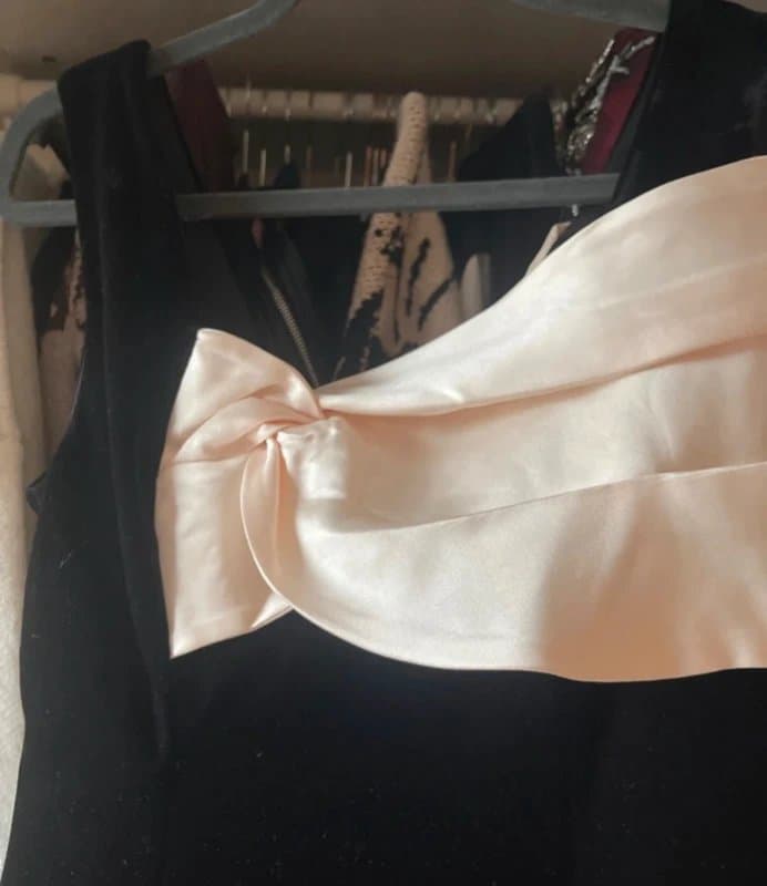 ASOS ASOS Luxe velvet dress size 10