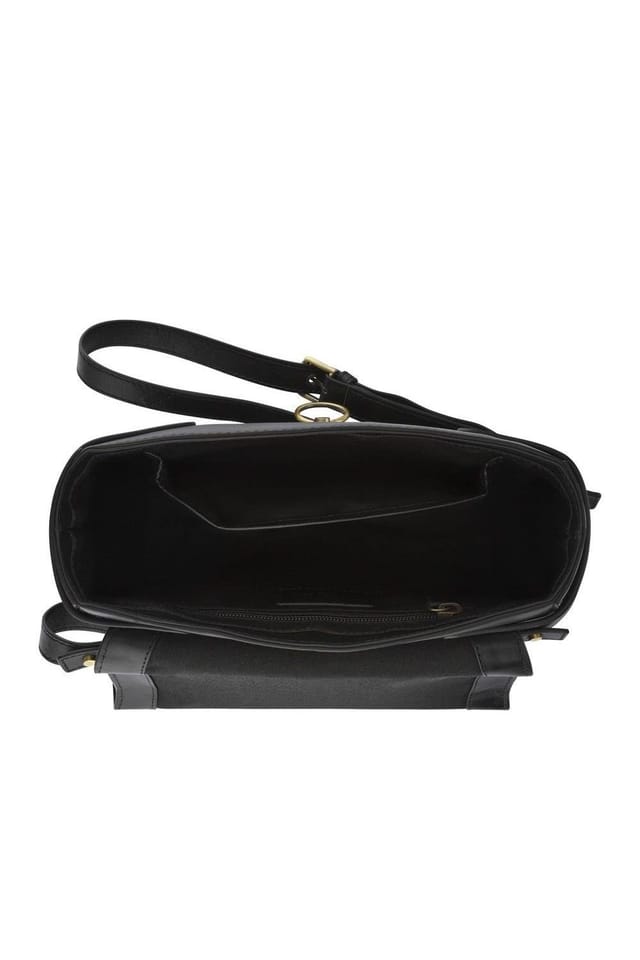 Jones Bootmaker Jones Bootmaker Women's Vesper1 Leather Handbag in Black - 3