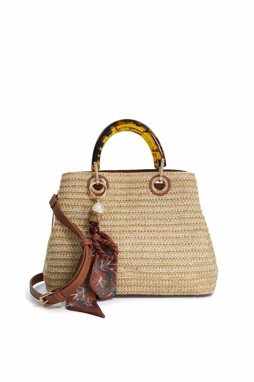 Dune London Dune London Natural Raffia Grab Bag