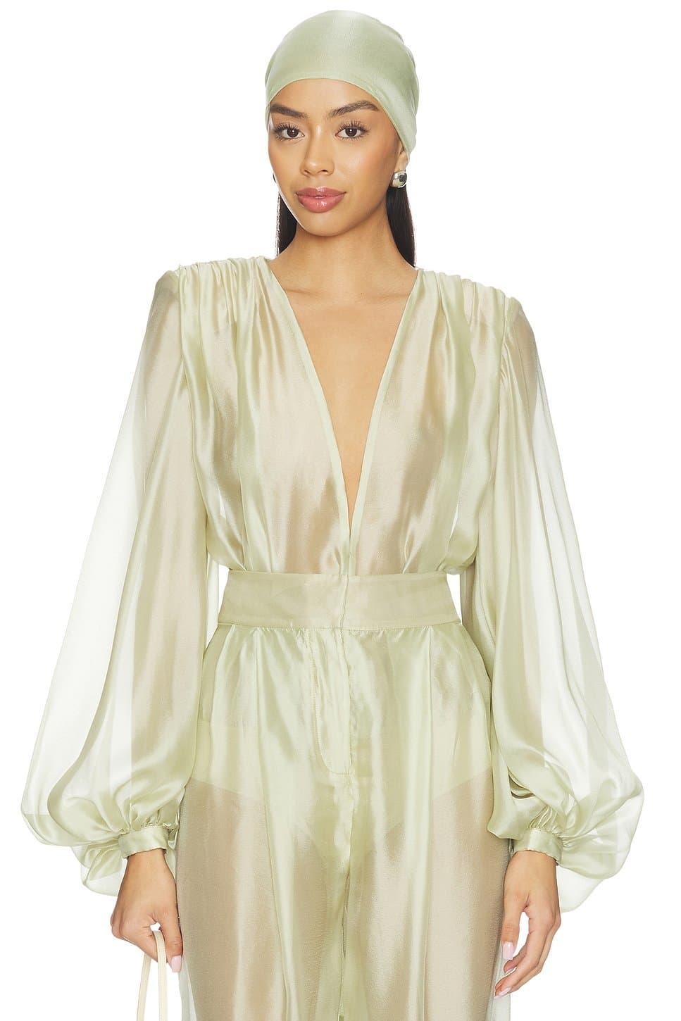 revolve Ashanti Organza Bodysuit