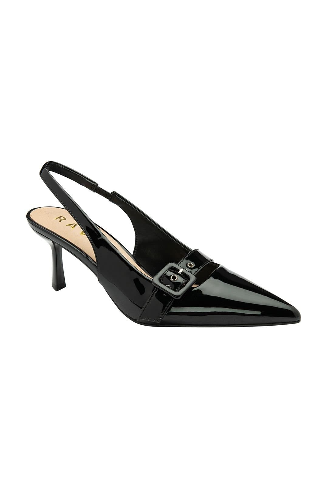 Ravel Ravel Women's 'Dalry' Patent Court Shoes in Black