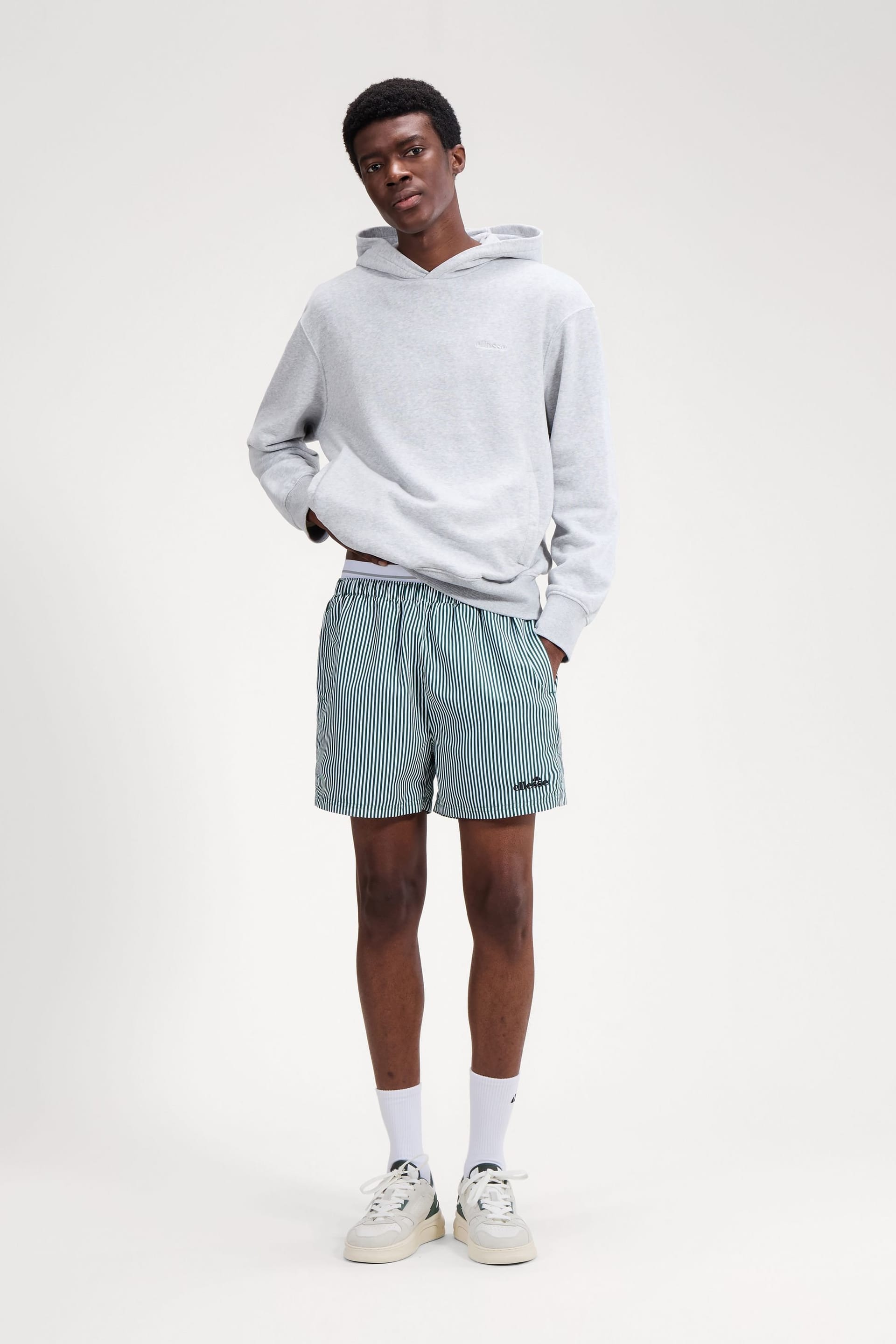 Ellesse Ellesse Men's Sylbio Swim Short in Dark Green - 4