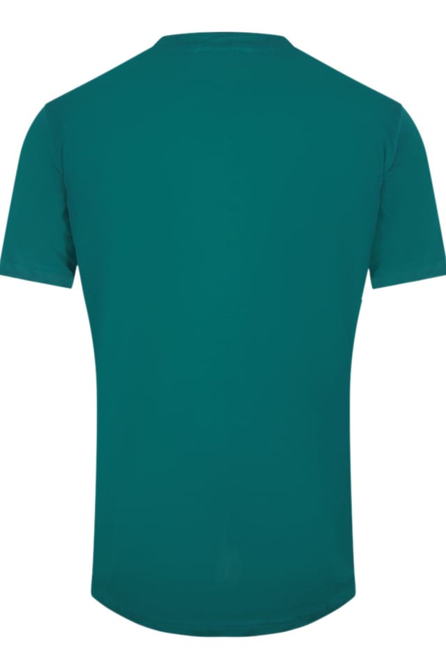Cavalli Class Cavalli Class Men's Short Sleeve Crew T-shirt in Teal - 2