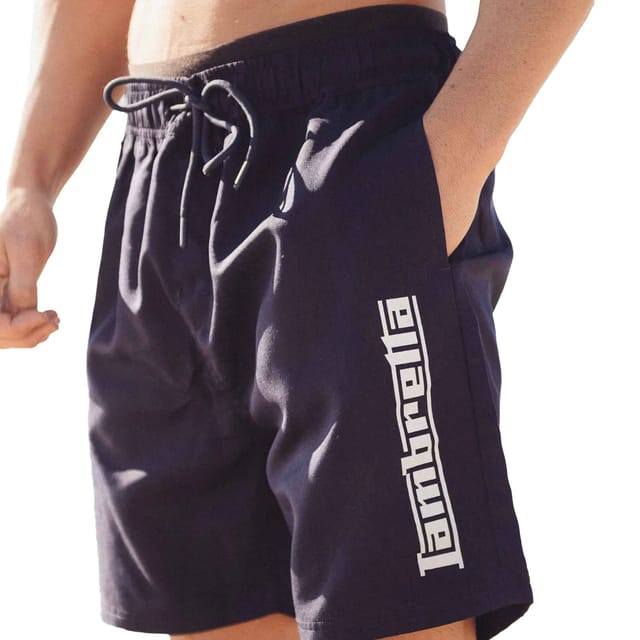 Lambretta Lambretta Men's SS25 Swim Shorts in Navy - 3