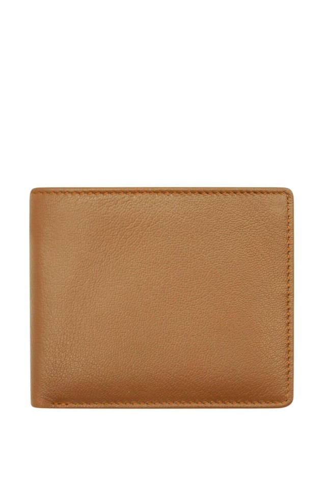 Barneys Originals Barneys Originals Men's 4 Slot Bi-Fold Wallet in Tan - 2