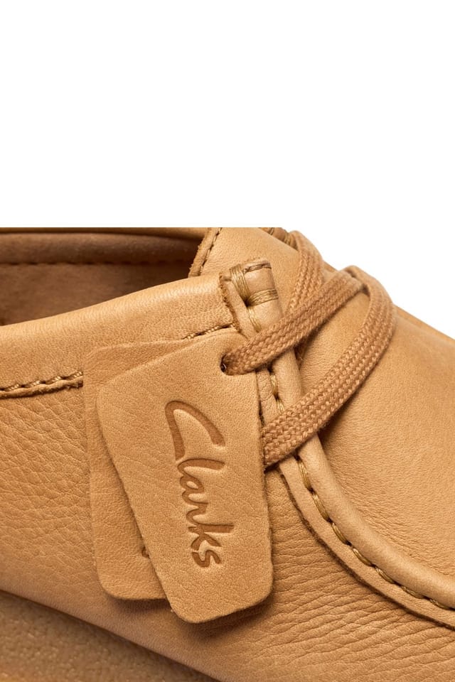 Clarks Originals Clarks Originals Men's Wallabee EVO Leather Lace-Up Shoe Tan - 3
