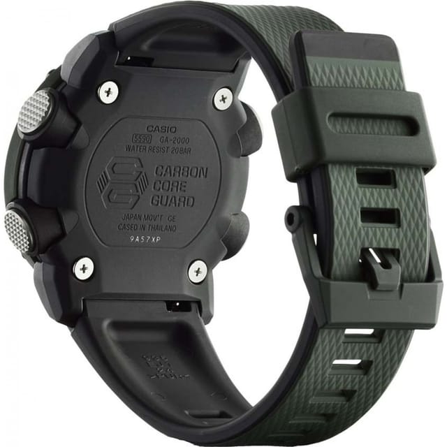 Casio Casio Men's GA-2000-3AER G-Shock 49mm Quartz Watch in Green - 3