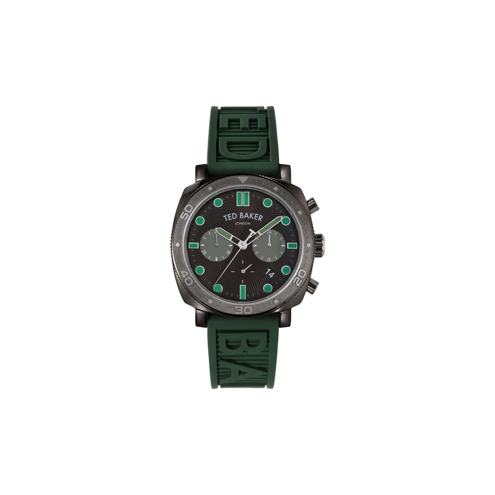 Ted Baker Ted Baker Men's BKPCNF203 Caine Urban 44mm Quartz Watch in Green