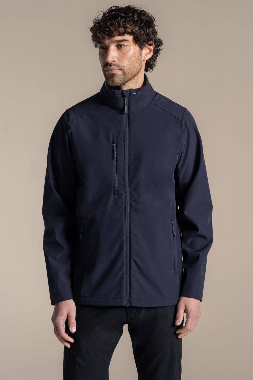 Craghoppers Craghoppers Men's Expert Kiwi 3-Layer Softshell Jacket in Dark Navy - 2