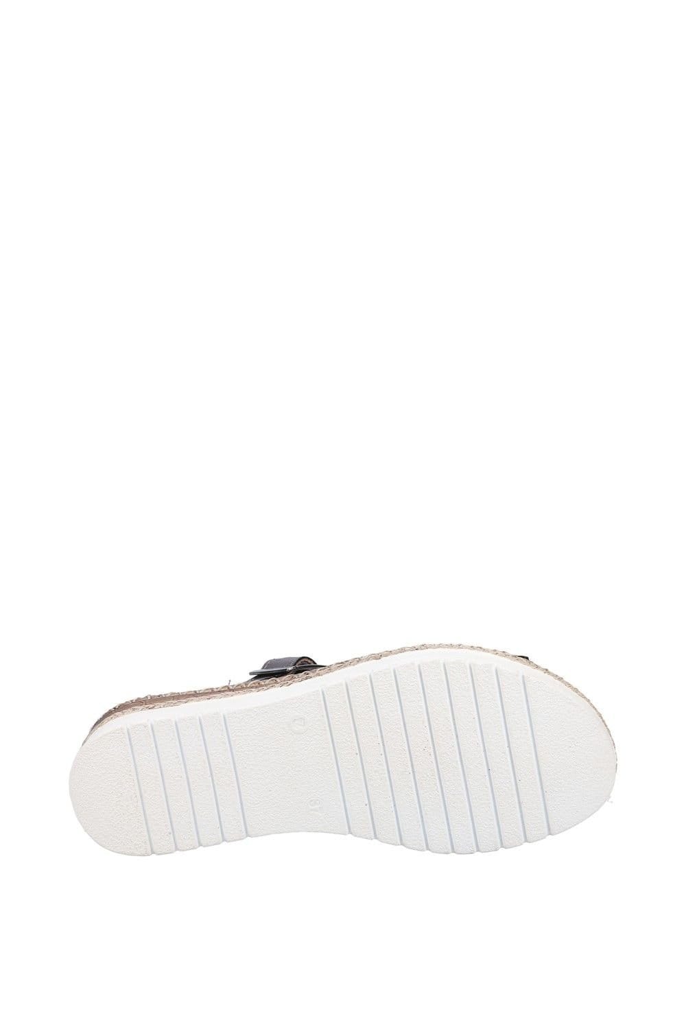 Hush Puppies Hush Puppies Women's 'Stacey' Leather Sandal in Silver - 4