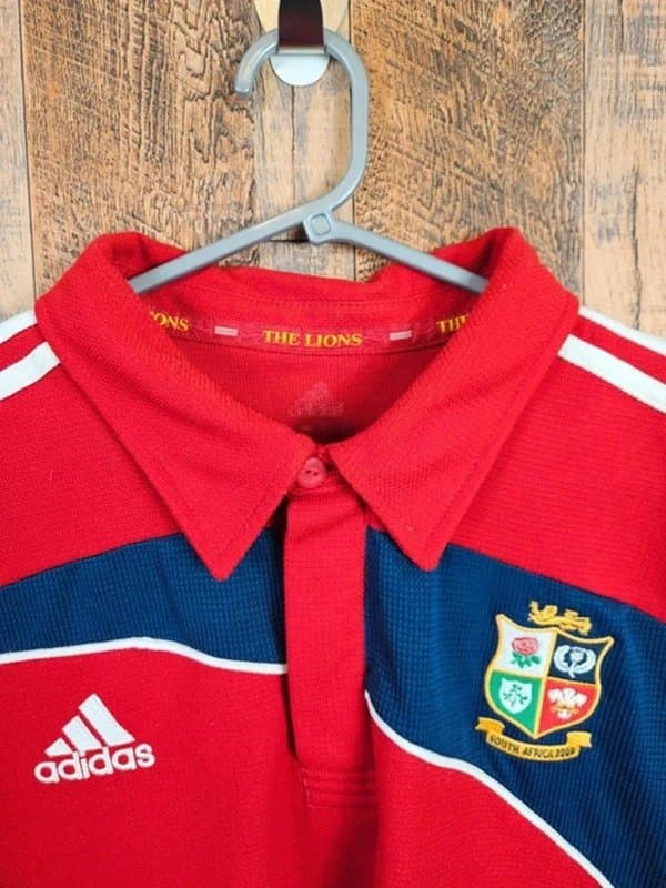 adidas Adidas British & Irish Lions 2009 South Africa Polo Shirt ClimaCool Men’s L
