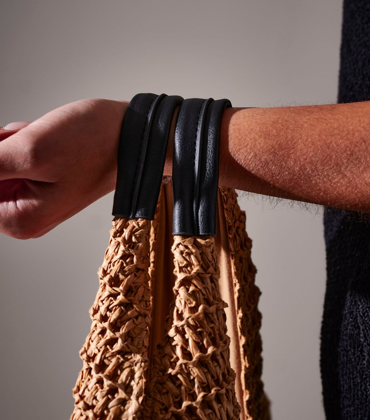 South Beach Camel Woven Oversized Shoulder Bag South Beach New Look - 4