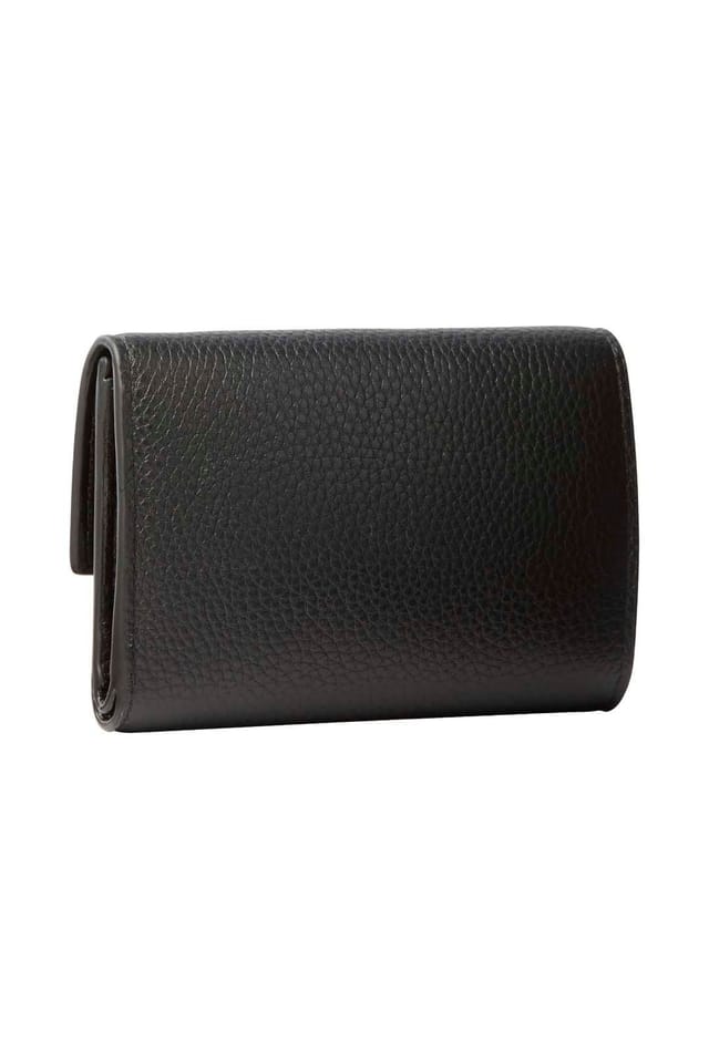 Calvin Klein Calvin Klein Women's Round Pebble Trifold Bag Black - 2