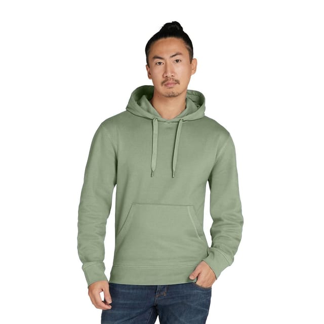 SG SG Men's Signature Tagless Hoodie in Pale Green - 2