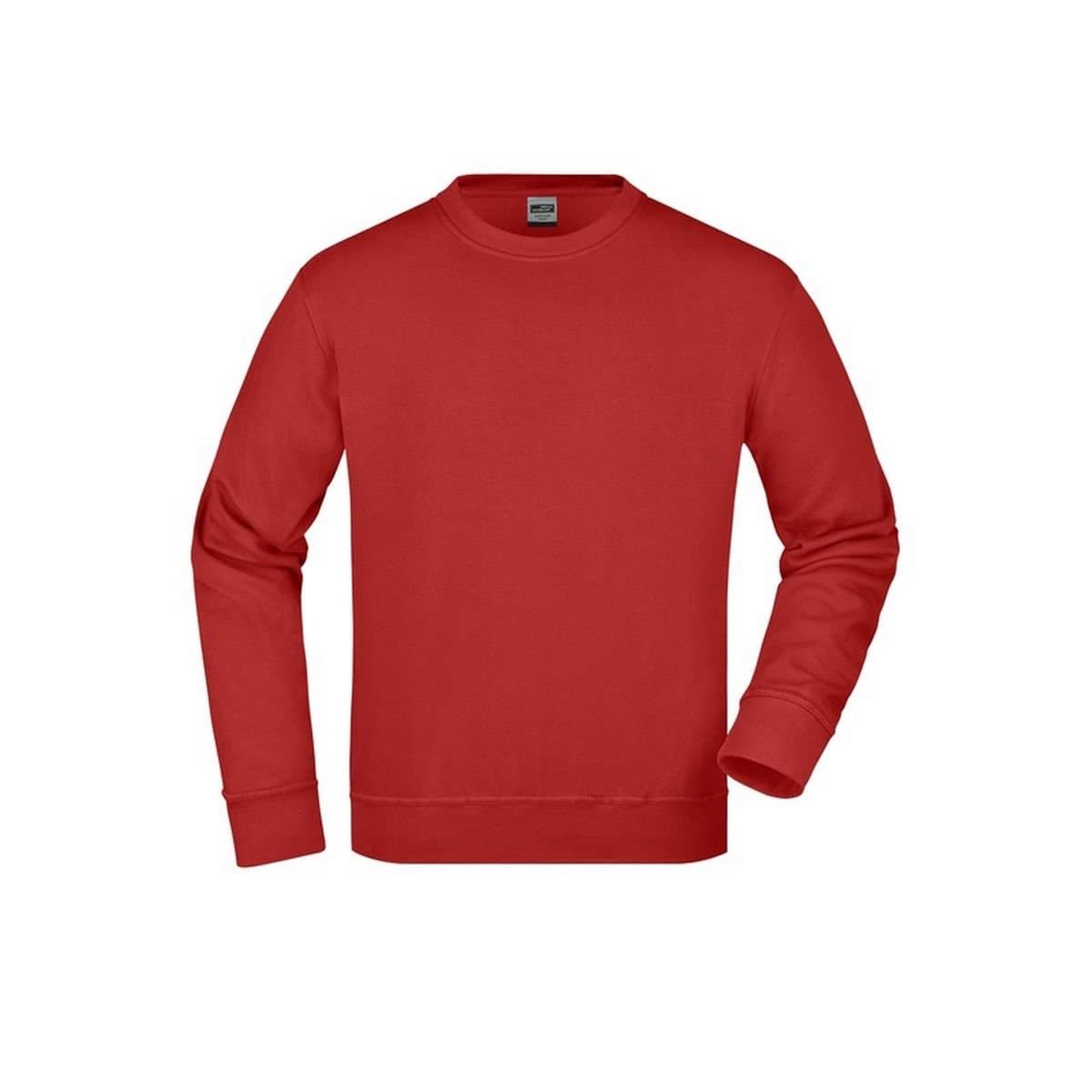 James and Nicholson James and Nicholson Men's Workwear Sweatshirt in Wine