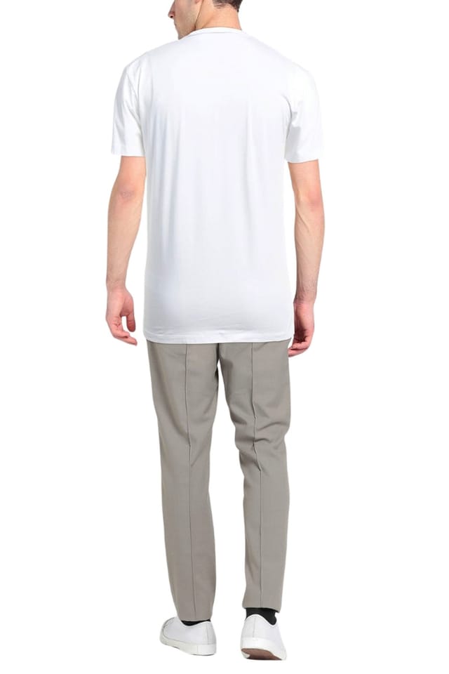 Dsquared2 Dsquared2 Men's Wall Tag Short Sleeve Crew Regular Fit T-shirt in White - 2