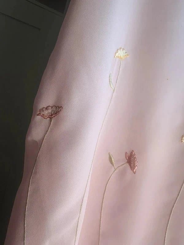 St Michael Vintage Y2K Pink embroidered slip dress UK 8-10