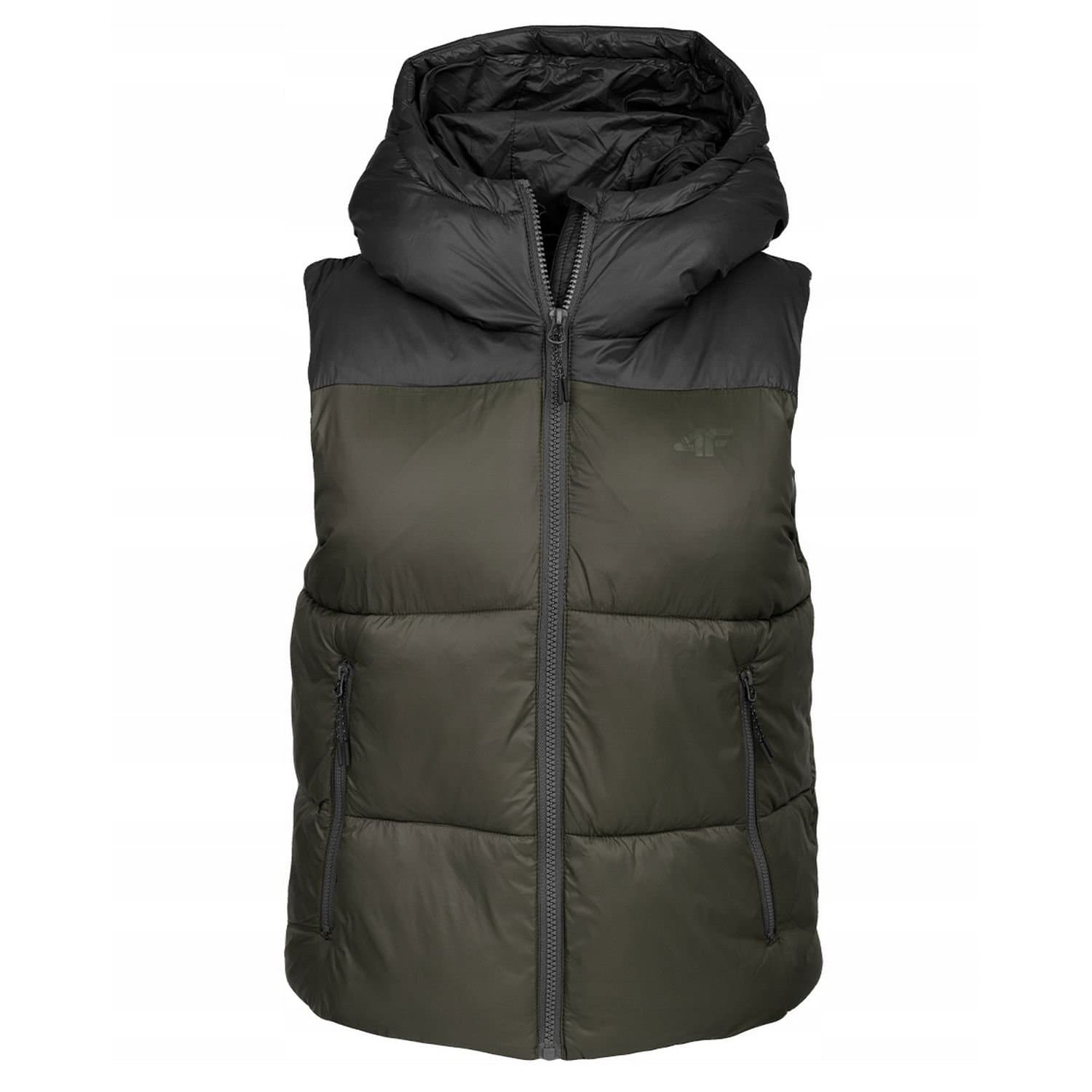 4F 4F Women's H4Z22 Quilted Gilet in Green