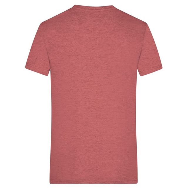 James and Nicholson James and Nicholson Men's Heather T-Shirt in Dark Red - 2