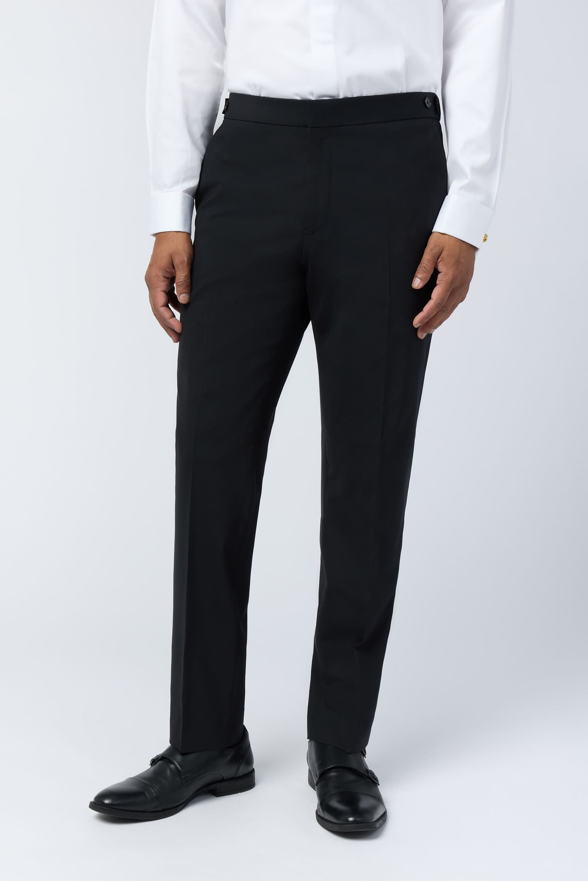 Ted Baker Ted Baker Men's Slim Fit Black Tux Trousers