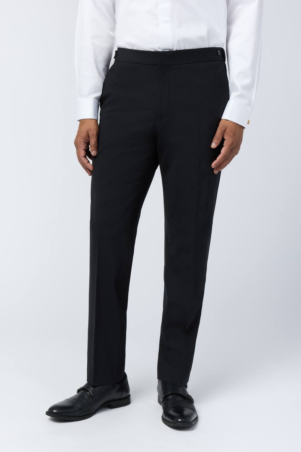 Ted Baker Ted Baker Men's Slim Fit Black Tux Trousers - 2