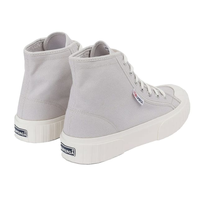 Superga Superga Women's 2696 Stripe High Tops in Grey - 2
