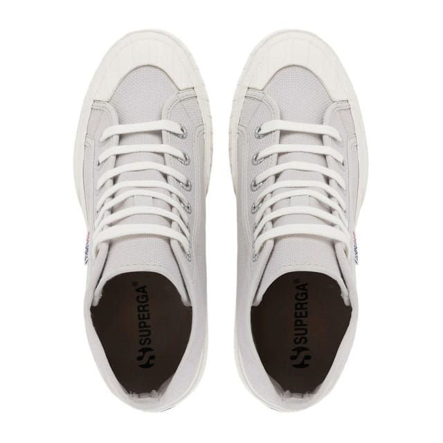 Superga Superga Women's 2696 Stripe High Tops in Grey - 3