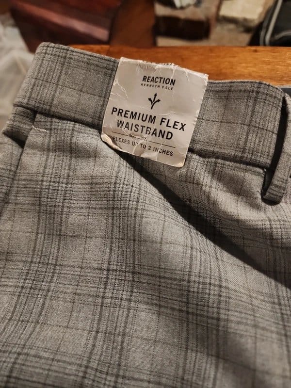 Kenneth Cole Reaction Kenneth Cole Stretch Slim Fit Slacks - 1