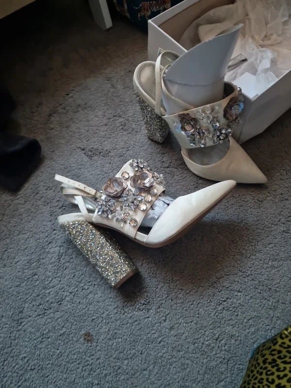 ASOS Design Asos bridal shoes heels