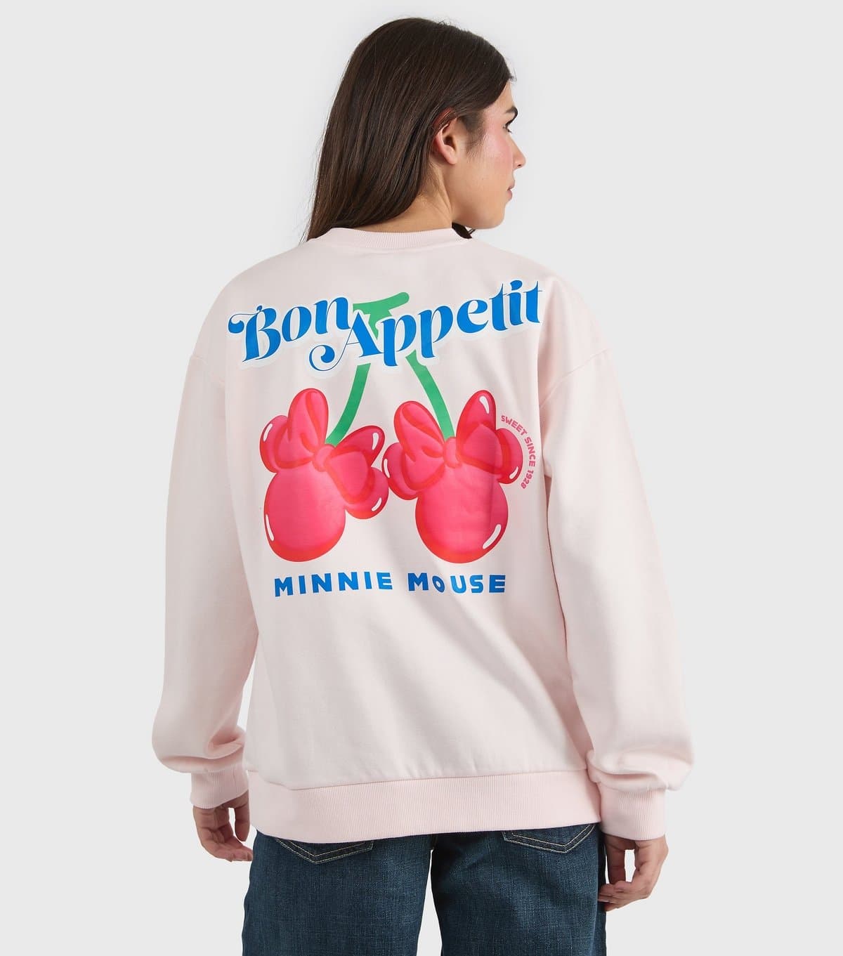 Custard Women's Pink Disney Minnie Mouse Sweatshirt Custard New Look