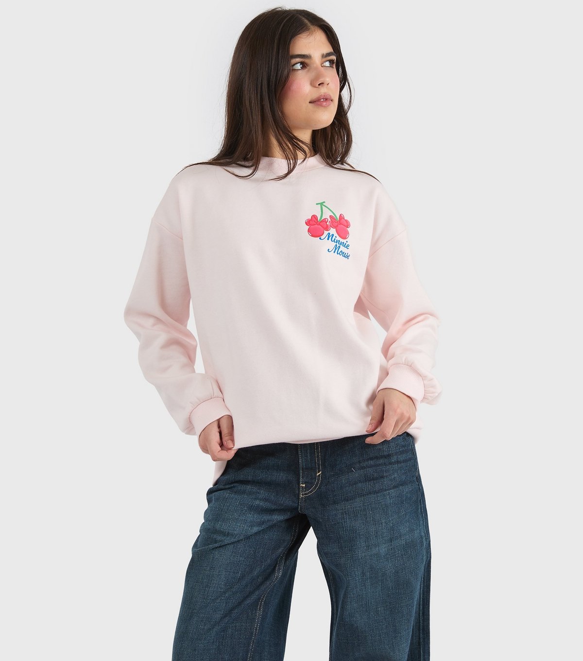 Custard Women's Pink Disney Minnie Mouse Sweatshirt Custard New Look - 2