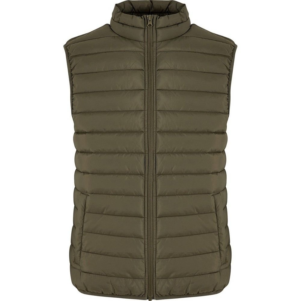New Morning Studios New Morning Studios Men's Lightweight Gilet in Olive - 1