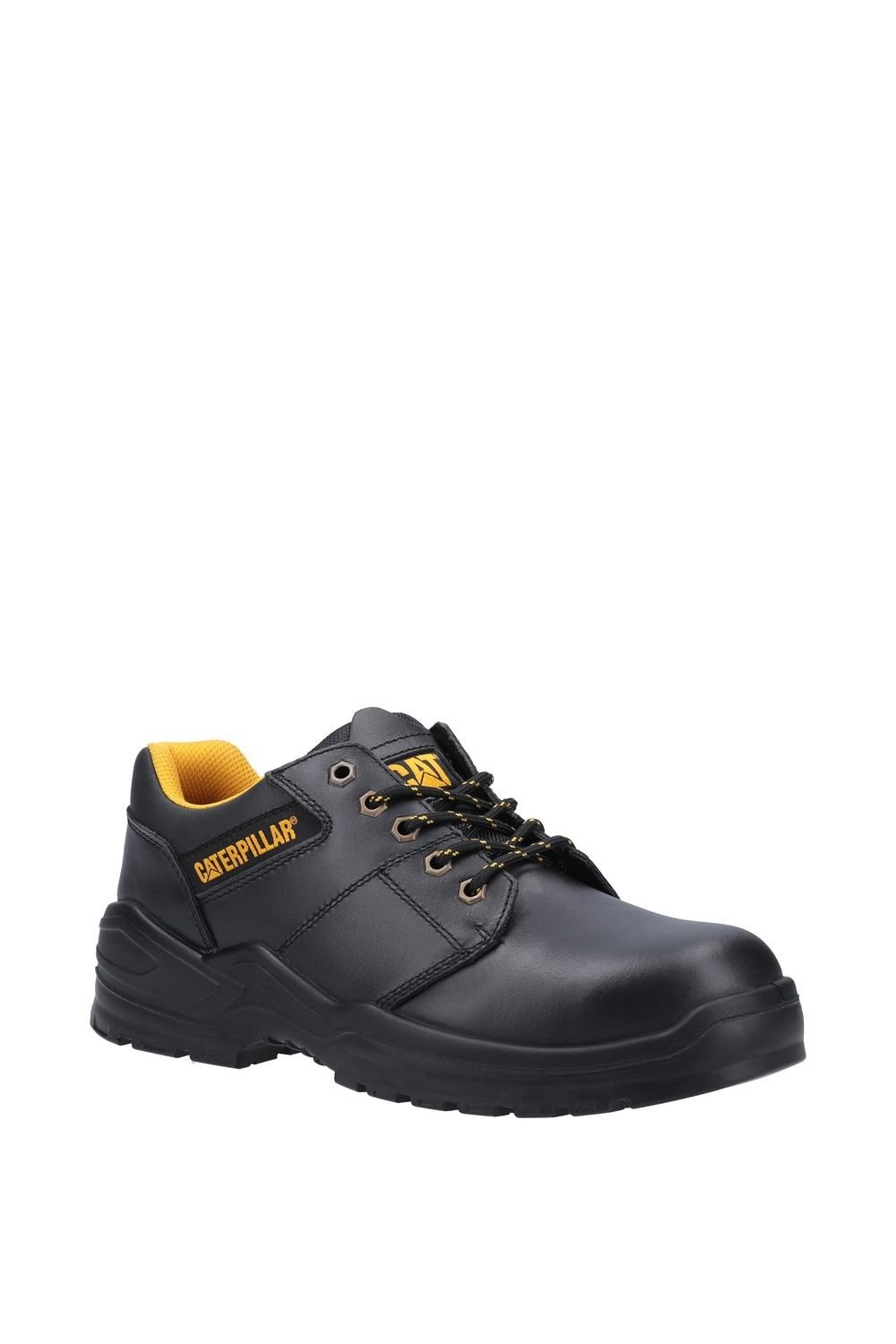 Caterpillar Caterpillar Men's 'Striver Low S3' Leather Shoes in Black - 4