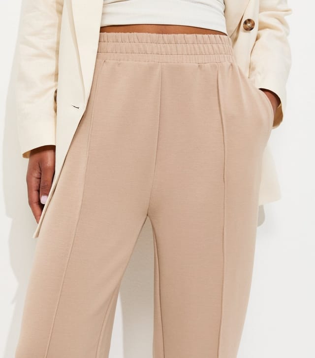 New Look Women's Premium Mink Jersey Wide Leg Joggers New Look - 3