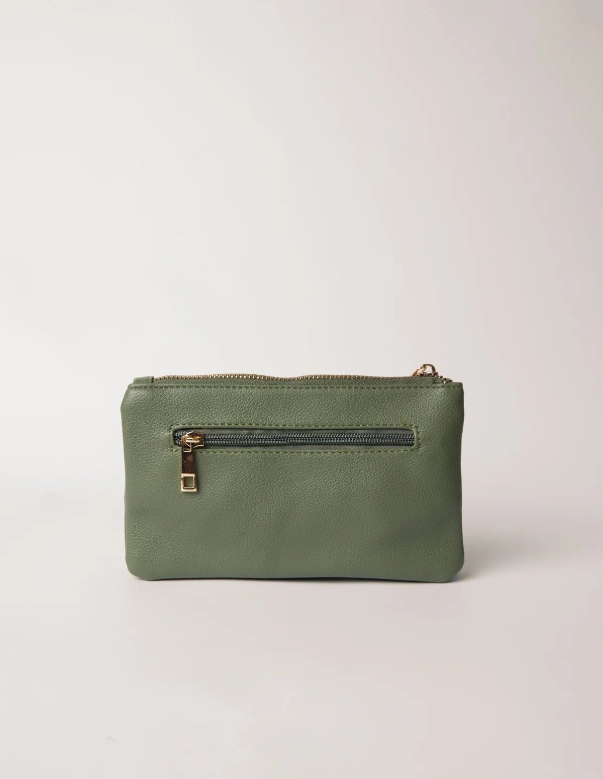 Blue Vanilla Detailed Zip Up Purse With Detachable Strap - 4