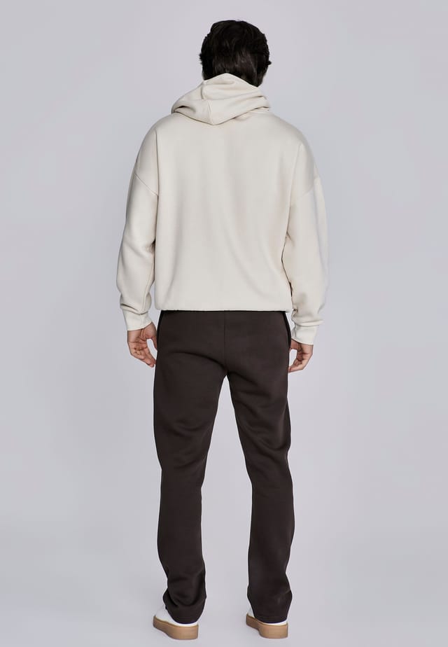 SikSilk SikSilk Men's Essentials Hoodie in Ecru - 3