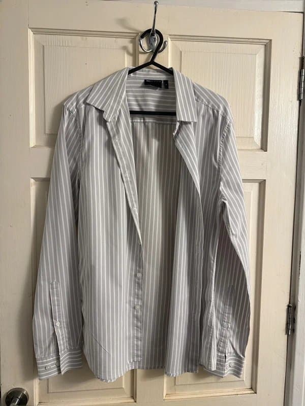 ASOS Asps stripped long sleeve shirt