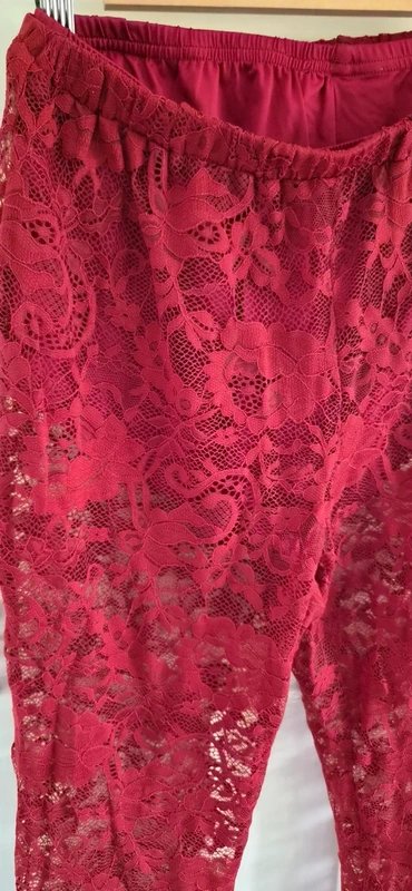 Never Fully Dressed Never fully dressed lace trousers with pants insert size 10 - 1