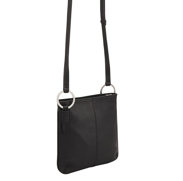 Dents Dents Women's Nerola Leather Cross Body Bag in Black - 2