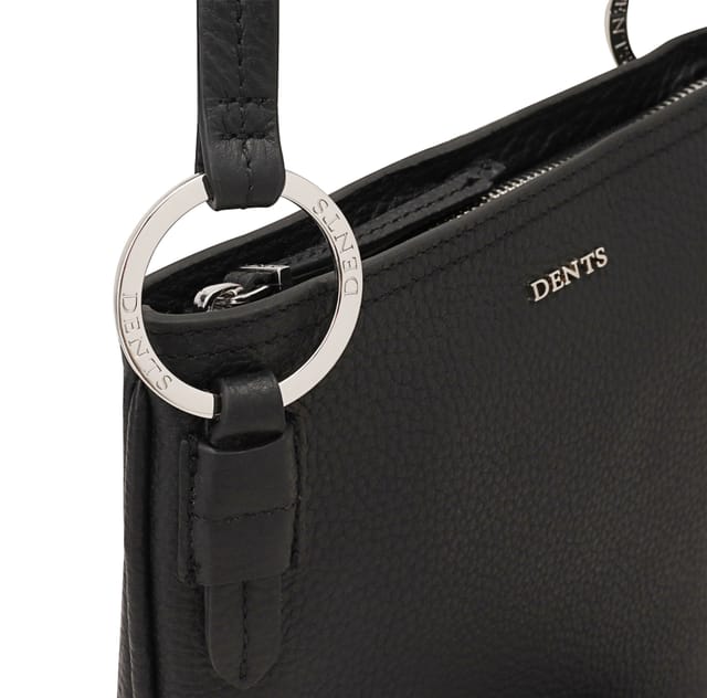 Dents Dents Women's Nerola Leather Cross Body Bag in Black - 3