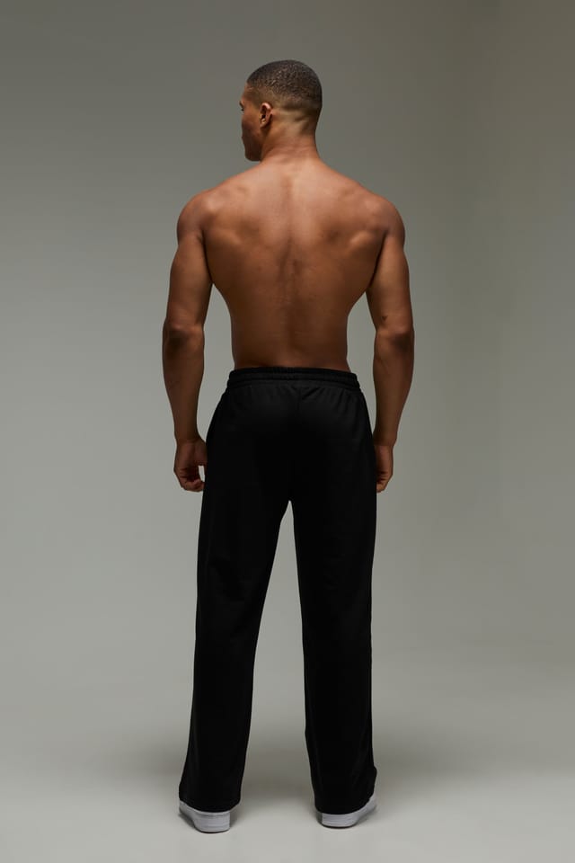 Training Dept. Training Dept. Men's Training Dept Wide Leg Loopback Jogger in Black - 2