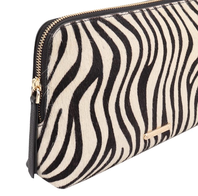Paul Costelloe Paul Costelloe Women's Ronda Leather Pouch in Black - 3