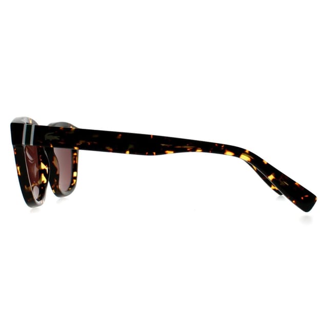 Lacoste Lacoste Women's Oval Dark Havana Brown L6015S - 3
