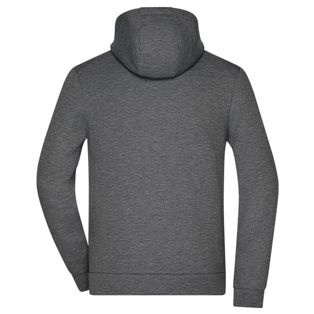 James and Nicholson James and Nicholson Men's Hooded Jacket in Dark Grey - 2